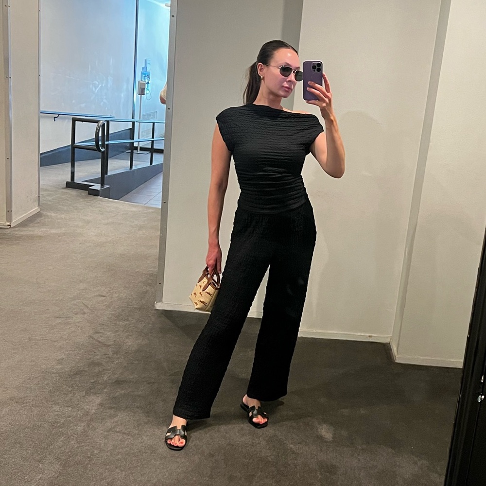 Black co-ord set